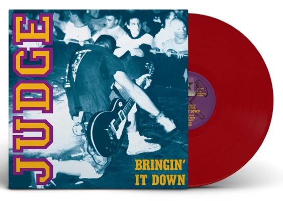 JUDGE "Bringin' It Down" LP (Revelation) Opaque Red Vinyl